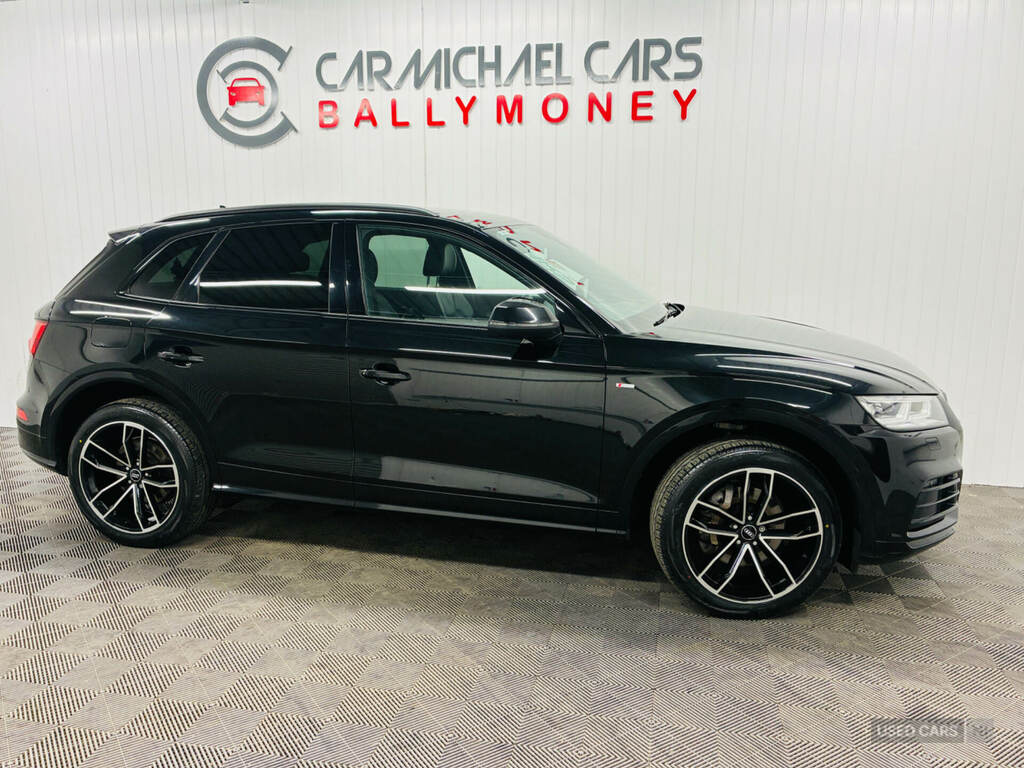 Audi Q5 2.0 Tdi Quattro S Line S Tronic RF67AYL Black #6