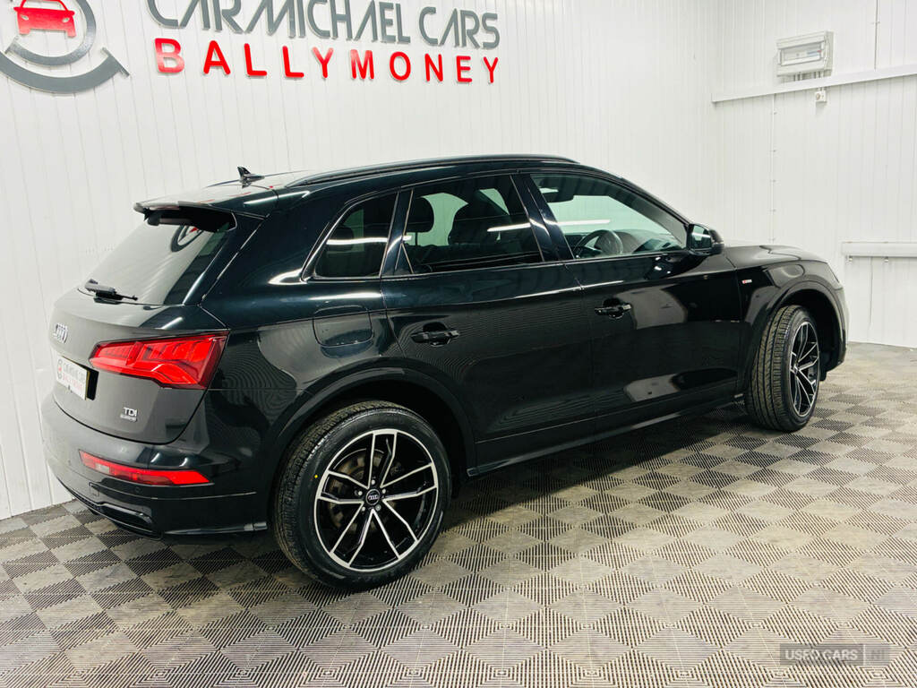 Audi Q5 2.0 Tdi Quattro S Line S Tronic RF67AYL Black #5