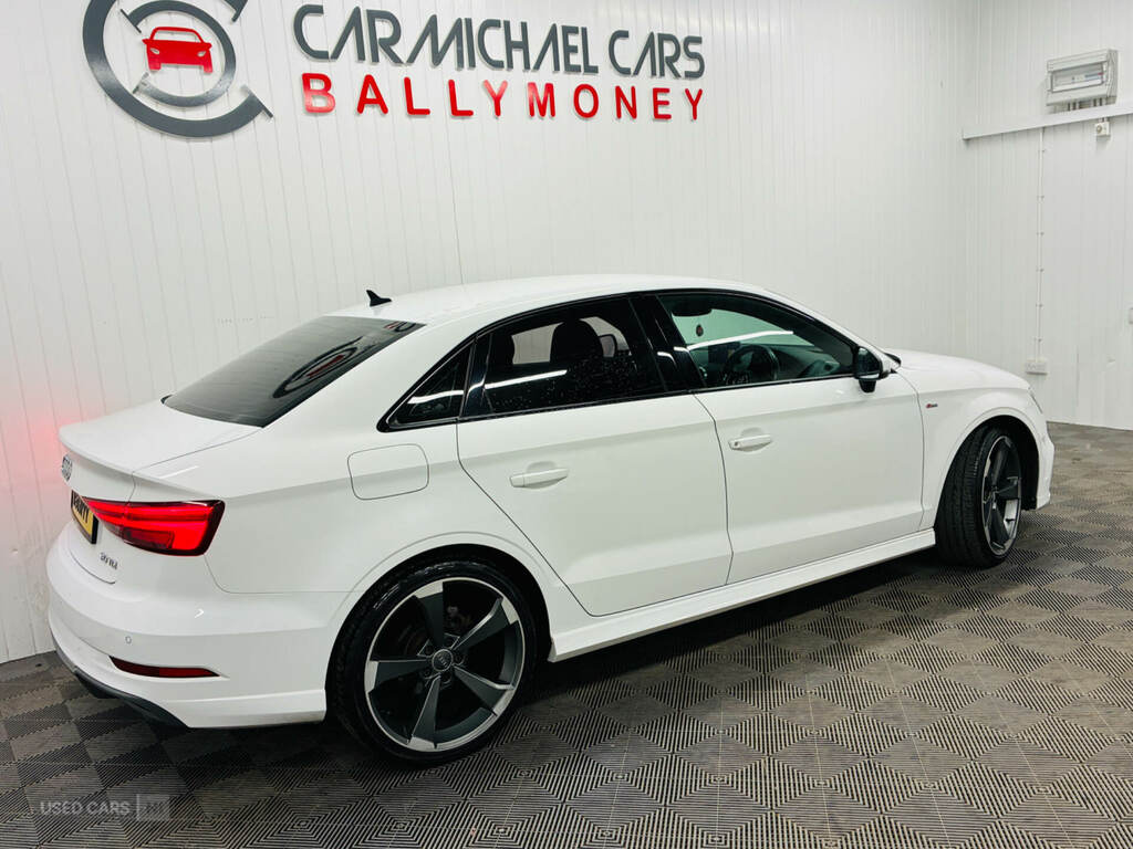 Audi A3 30 Tdi 116 S Line KE03YYY White #4