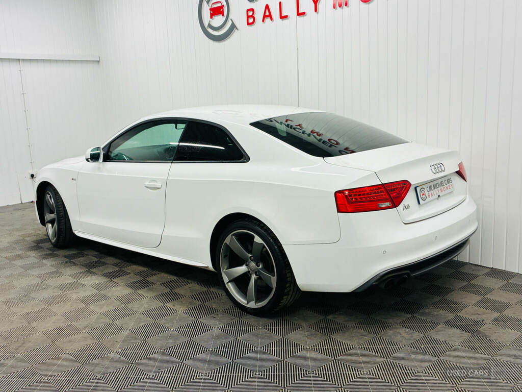 Audi A5 1.8T Fsi Black Edition White #5