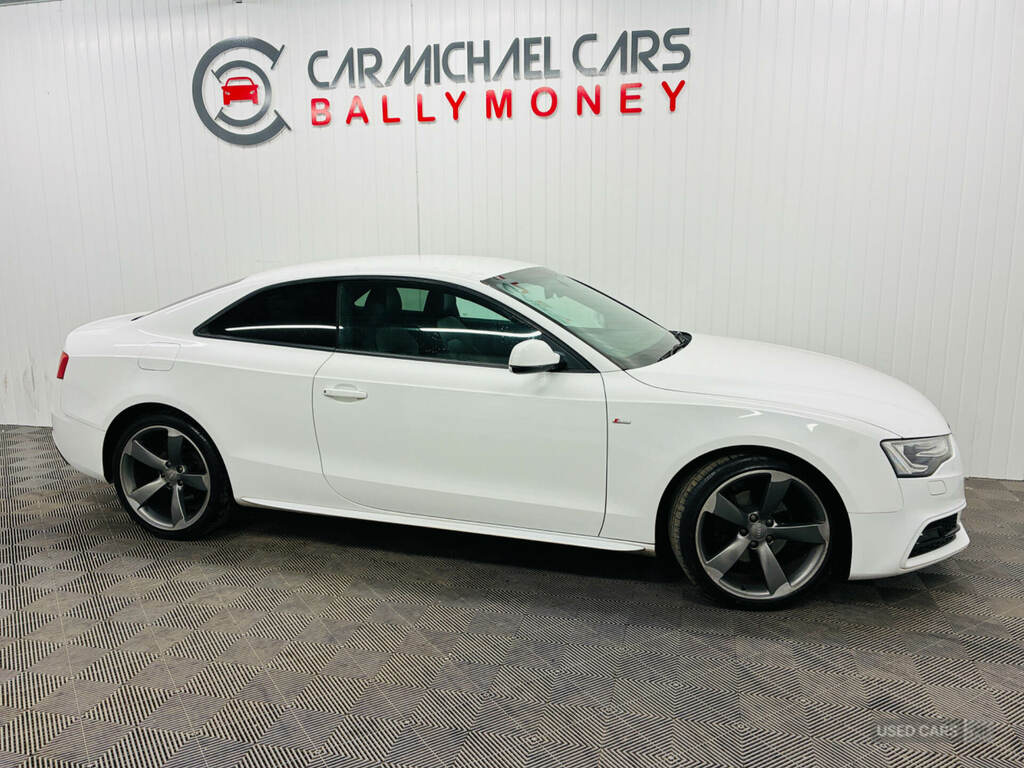 Audi A5 1.8T Fsi Black Edition White #6
