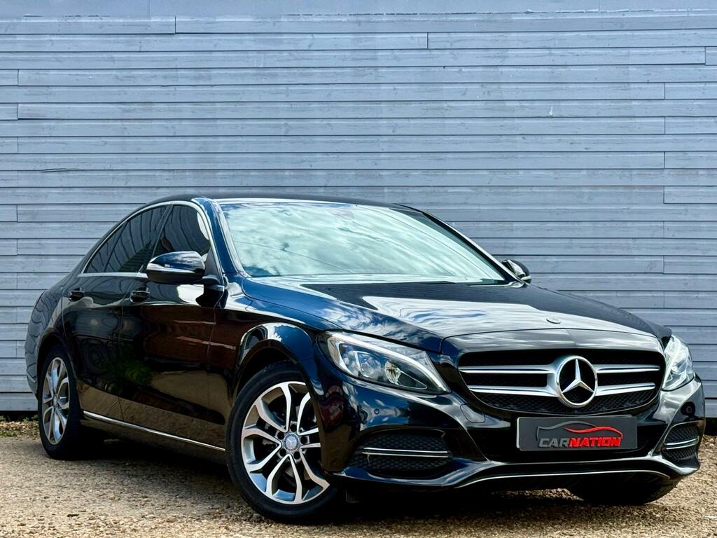 Mercedes-Benz C Class 1.6 C200 Bluetec Sport G-tronic Euro 6 Ss Black