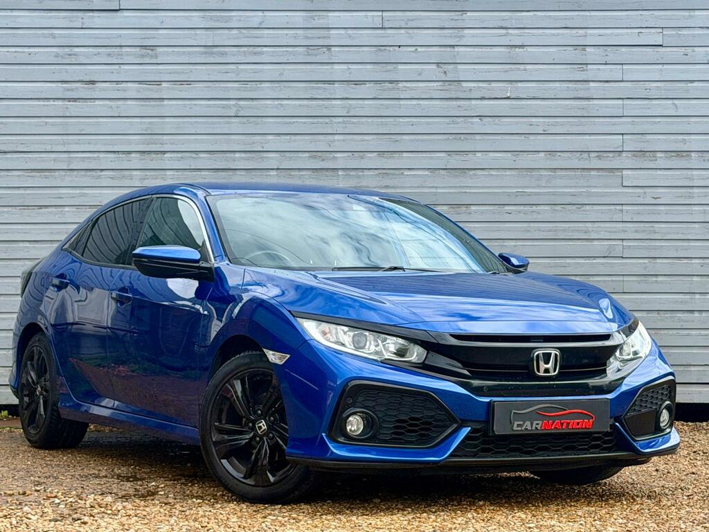 Honda Civic 1.0 Vtec Turbo Sr Cvt Euro 6 Ss Blue