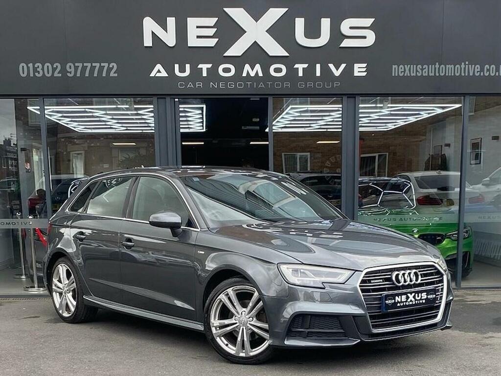 Audi A3 Hatchback 2.0 Tdi S Line Sportback Quattro Euro 6 Grey