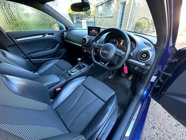 Audi A3 S-line 150Bhp YT15NWF Blue #5