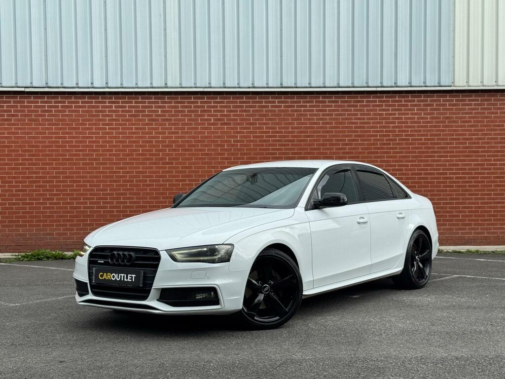 Audi A4 Black Edition White #5