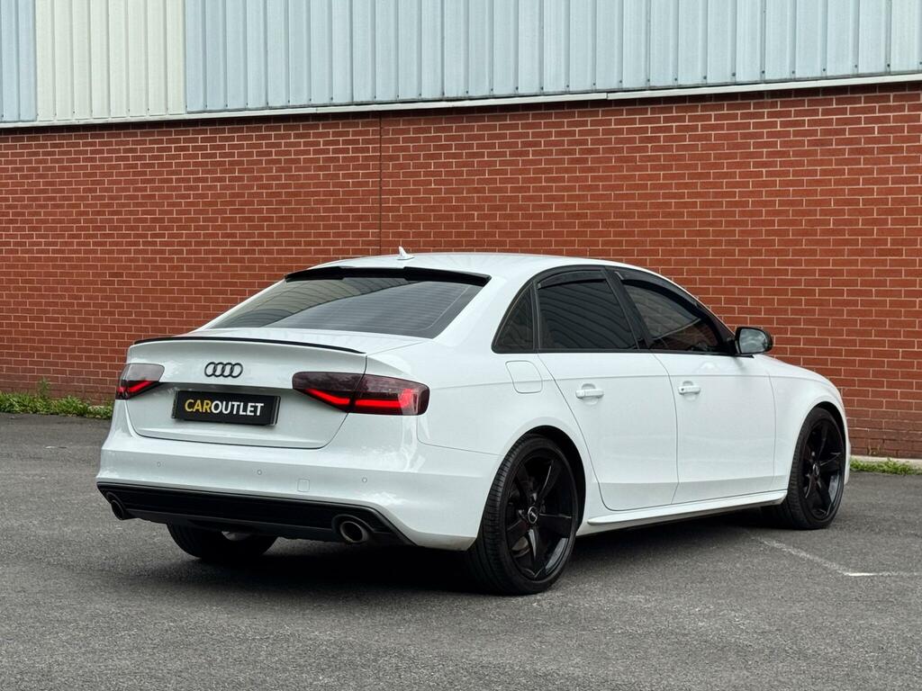 Audi A4 Black Edition White #2