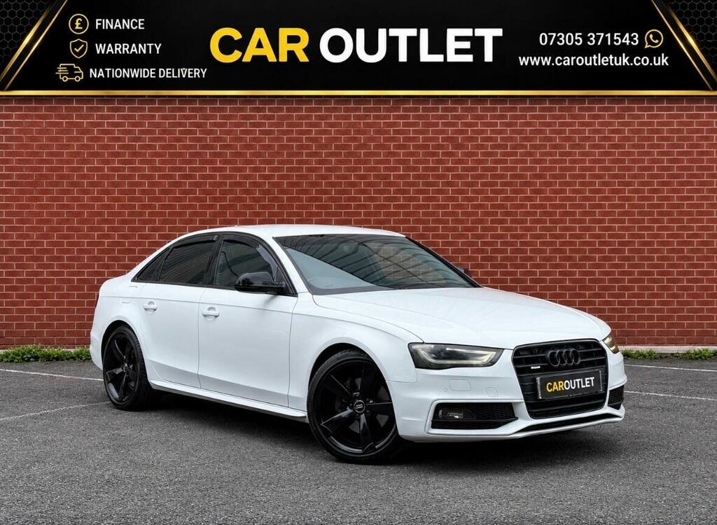 Audi A4 Black Edition White