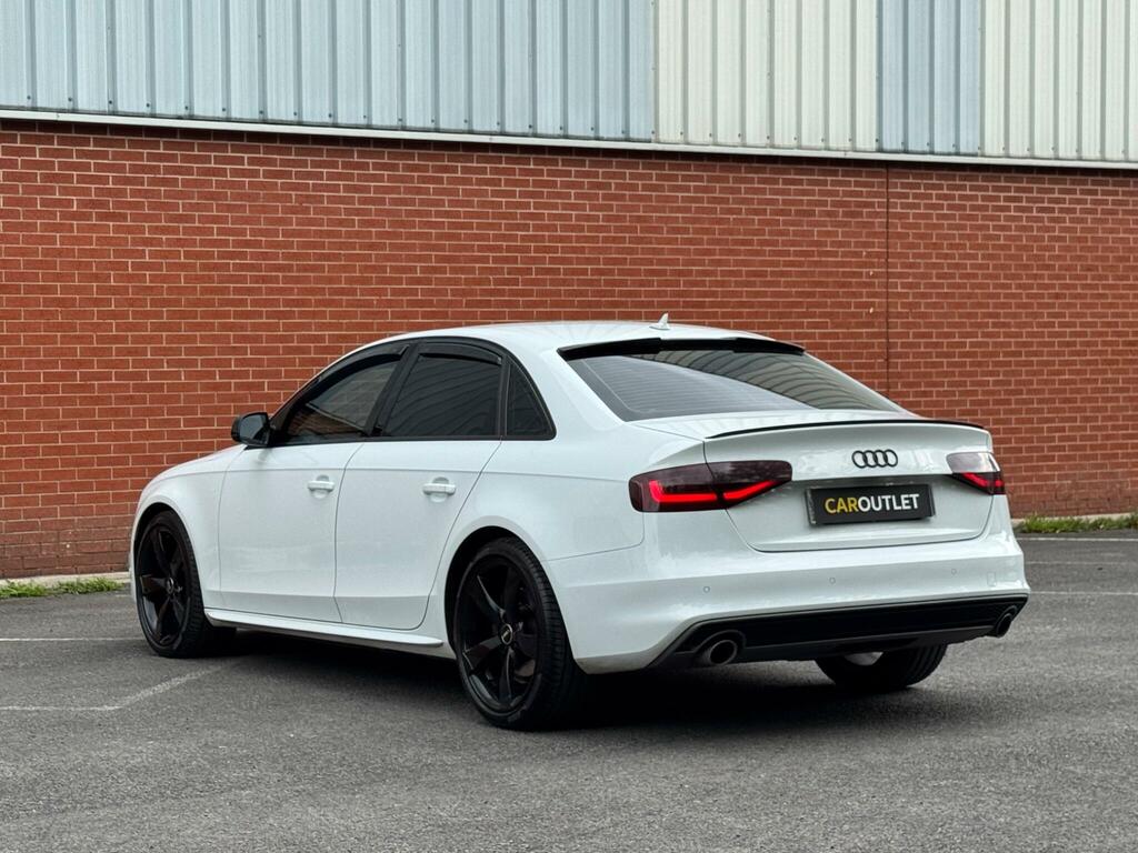 Audi A4 Black Edition White #6