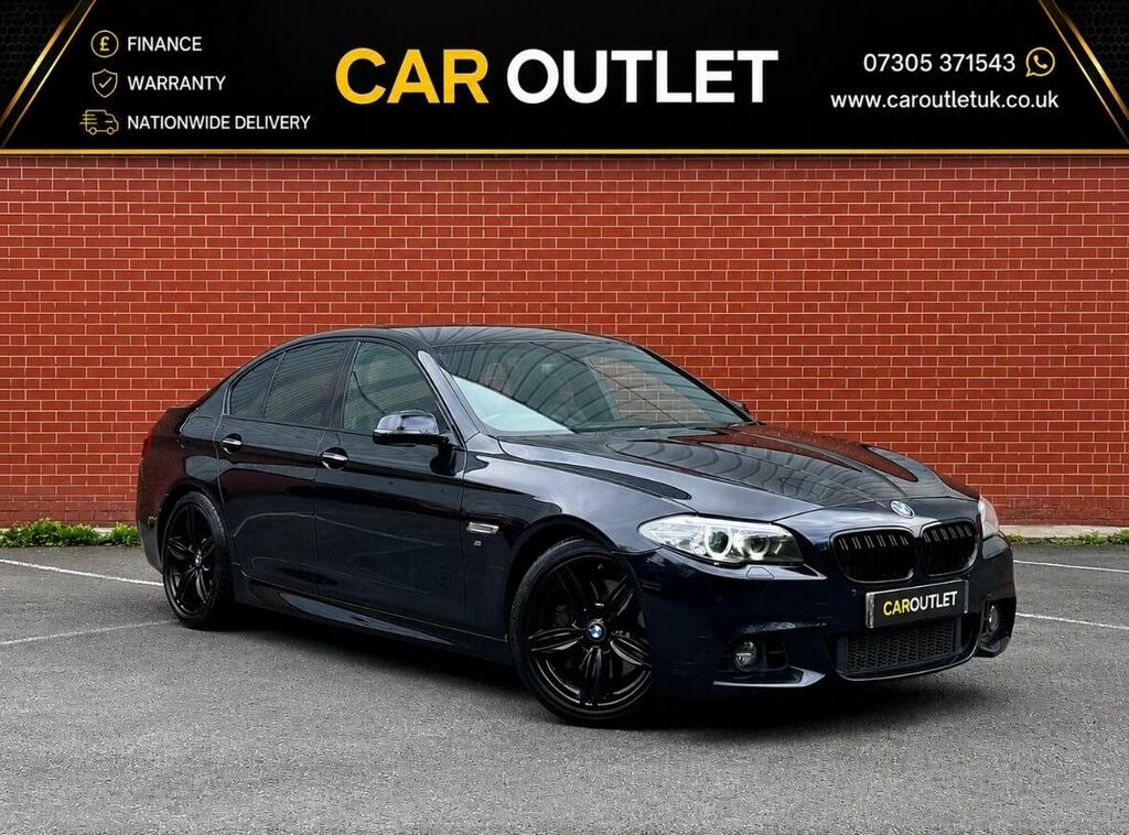 BMW 5 Series 3.0 530D M Sport Euro 6 Ss Black