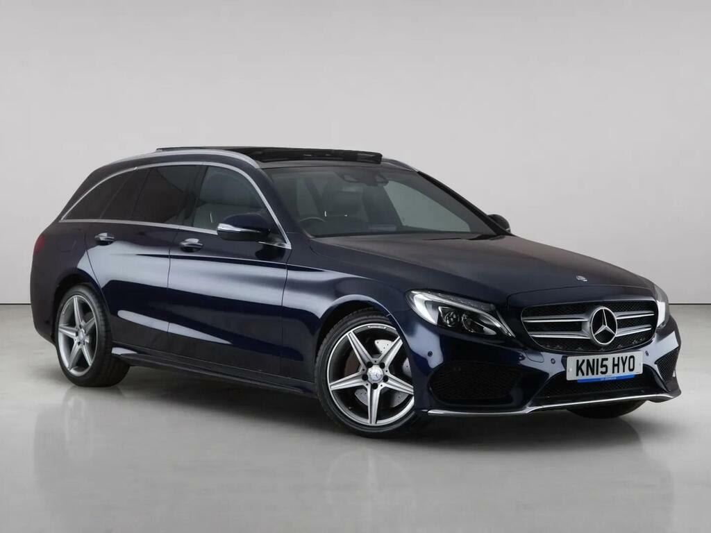 Mercedes-Benz C Class 2.1 C250 Bluetec Amg Line G-tronic Euro 6 Ss 5 Blue
