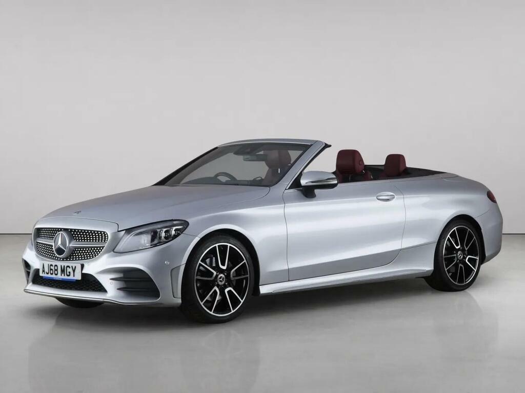Mercedes-Benz C Class 1.5 C200 Mhev Amg Line Premium Cabriolet G-troni Silver #5