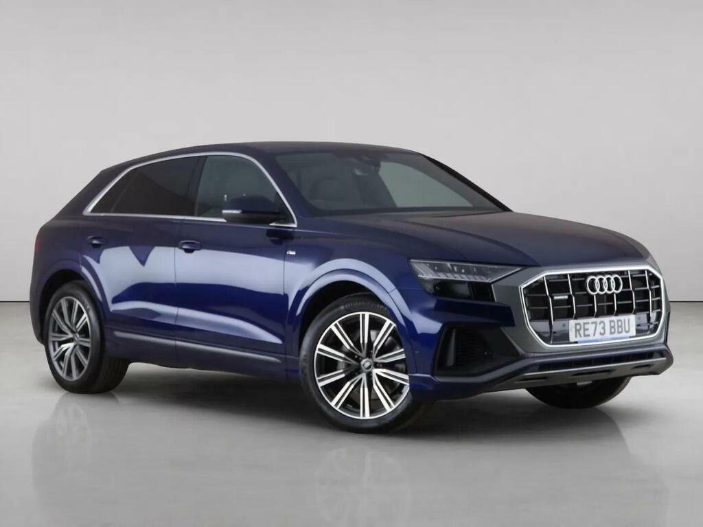 Audi Q8 3.0 Tfsi V6 55 S Line Tiptronic Quattro Euro 6 S Blue