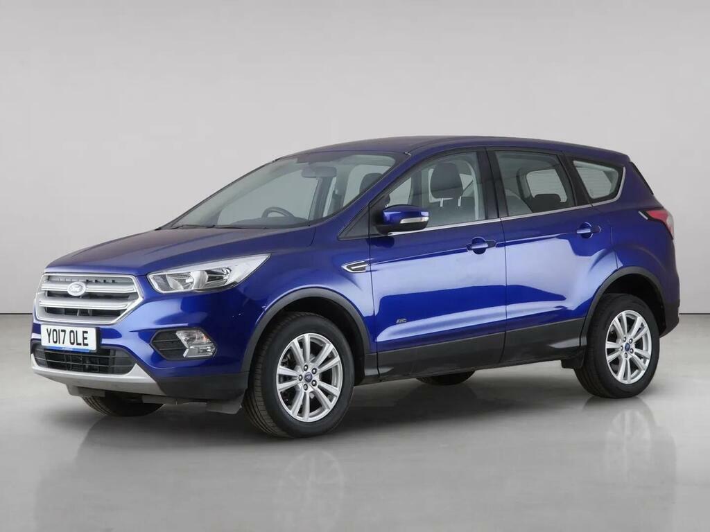 Ford Kuga 2.0 Tdci Ecoblue Zetec Powershift Awd Euro 6 Ss YO17OLE Blue #2