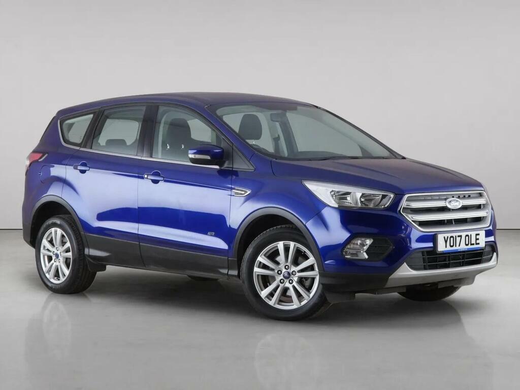 Ford Kuga 2.0 Tdci Ecoblue Zetec Powershift Awd Euro 6 Ss YO17OLE Blue