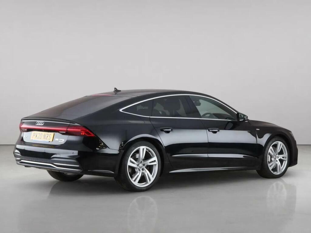 Audi A7 3.0 Tfsi V6 55 S Line Sportback S Tronic Quattro E PX20NZS Black #6