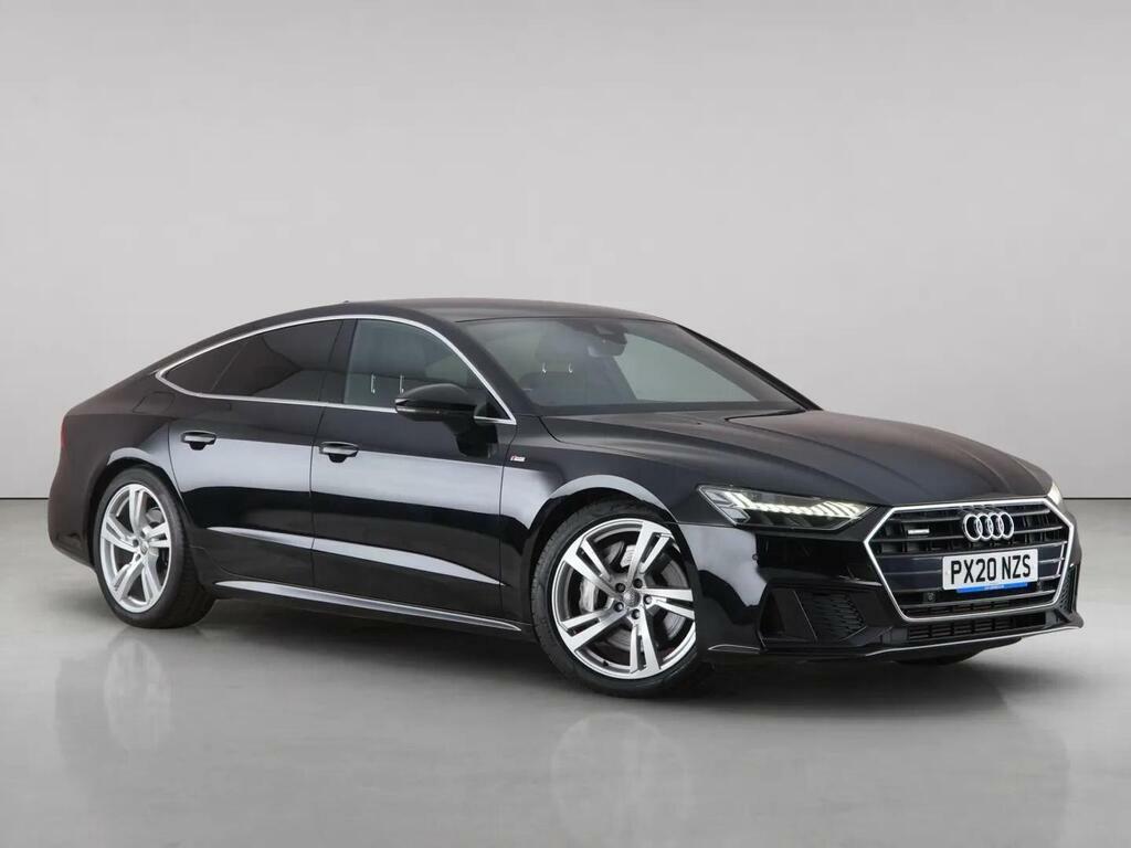 Audi A7 3.0 Tfsi V6 55 S Line Sportback S Tronic Quattro E Black
