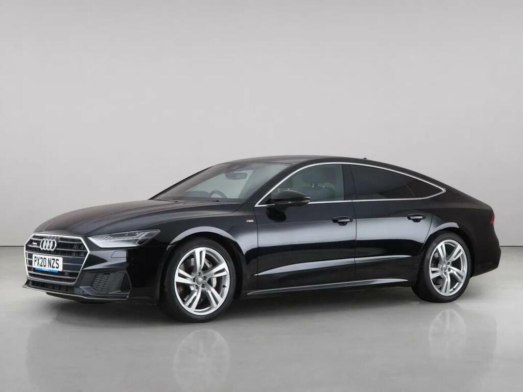 Audi A7 3.0 Tfsi V6 55 S Line Sportback S Tronic Quattro E PX20NZS Black #2