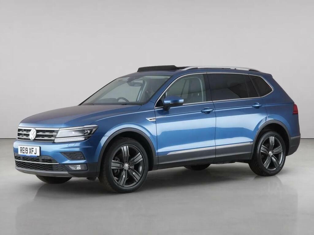 Volkswagen Tiguan Allspace 2.0 Tdi Sel Dsg 4Motion Euro 6 Ss RE19XFJ Blue #2