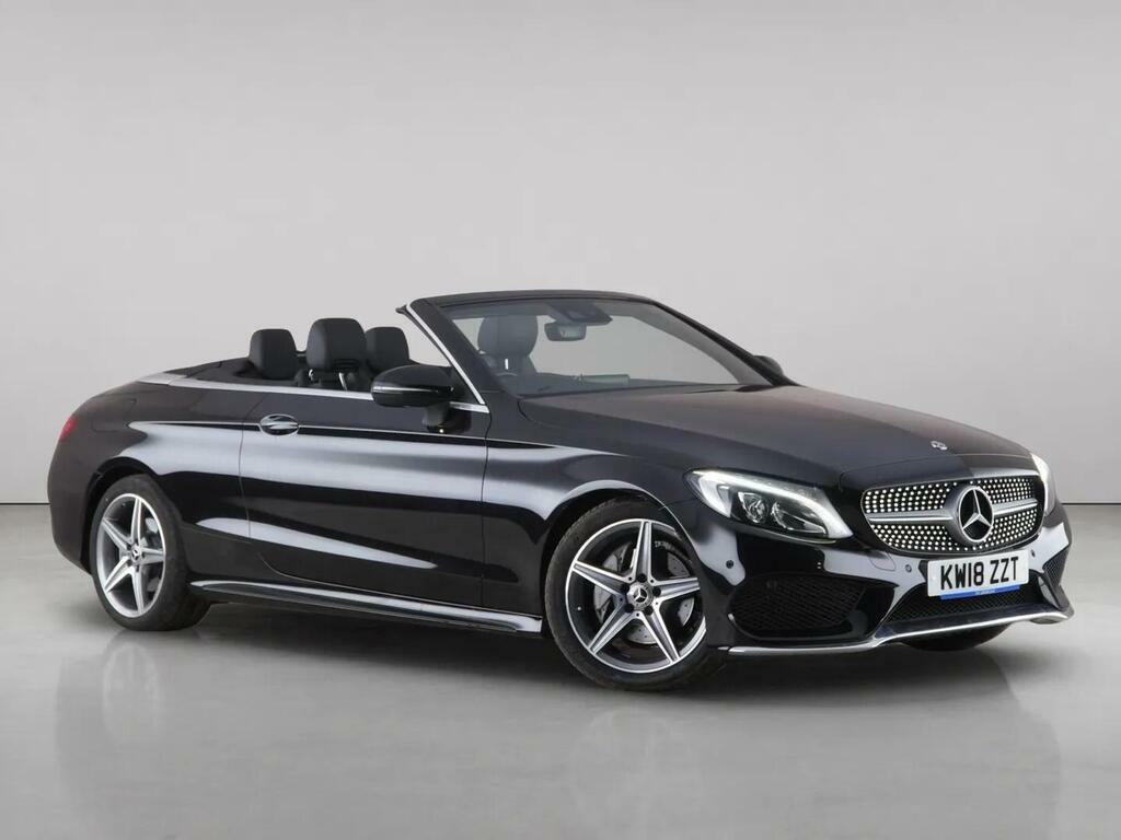 Mercedes-Benz C Class 2.1 C220d Amg Line Premium Plus Cabriolet G-tron Black
