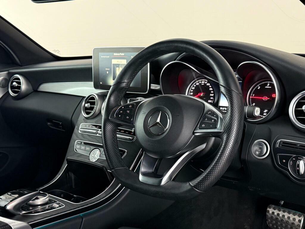 Mercedes-Benz C Class 2.1 C220d Amg Line Premium Plus Cabriolet G-tron Black #3