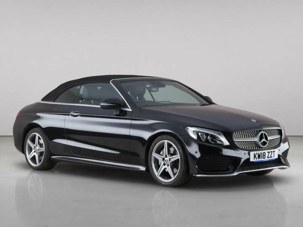 Mercedes-Benz C Class 2.1 C220d Amg Line Premium Plus Cabriolet G-tron Black #5