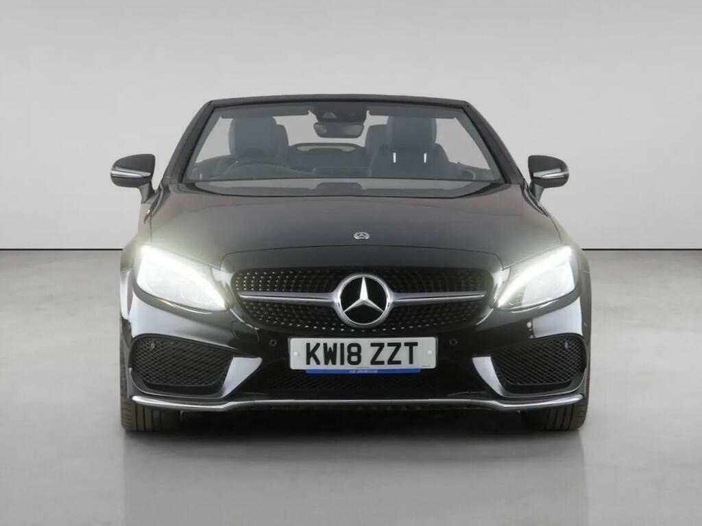 Mercedes-Benz C Class 2.1 C220d Amg Line Premium Plus Cabriolet G-tron Black #6