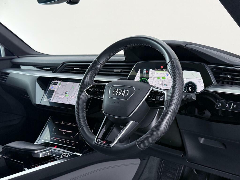 Audi E-tron 50 S Line Sportback Quattro 71.2Kwh 11Kw Blue #3