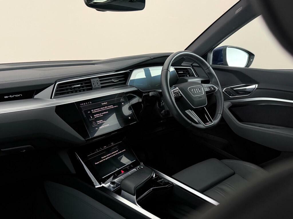 Audi E-tron 50 S Line Sportback Quattro 71.2Kwh 11Kw Blue #4
