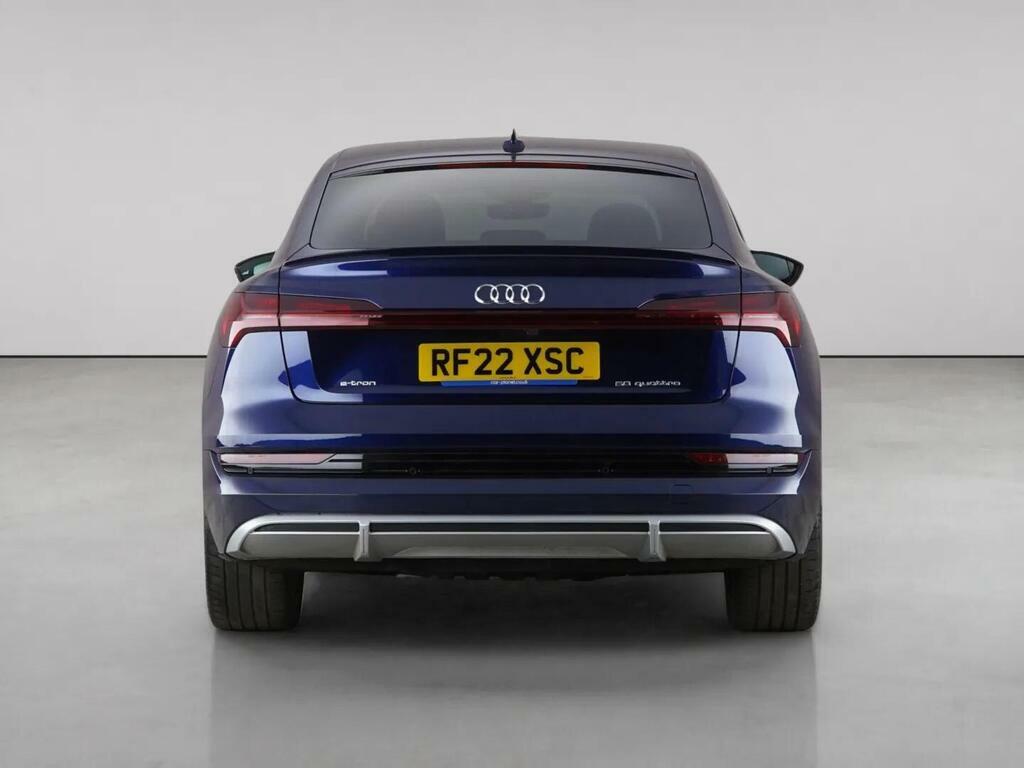 Audi E-tron 50 S Line Sportback Quattro 71.2Kwh 11Kw Blue #6