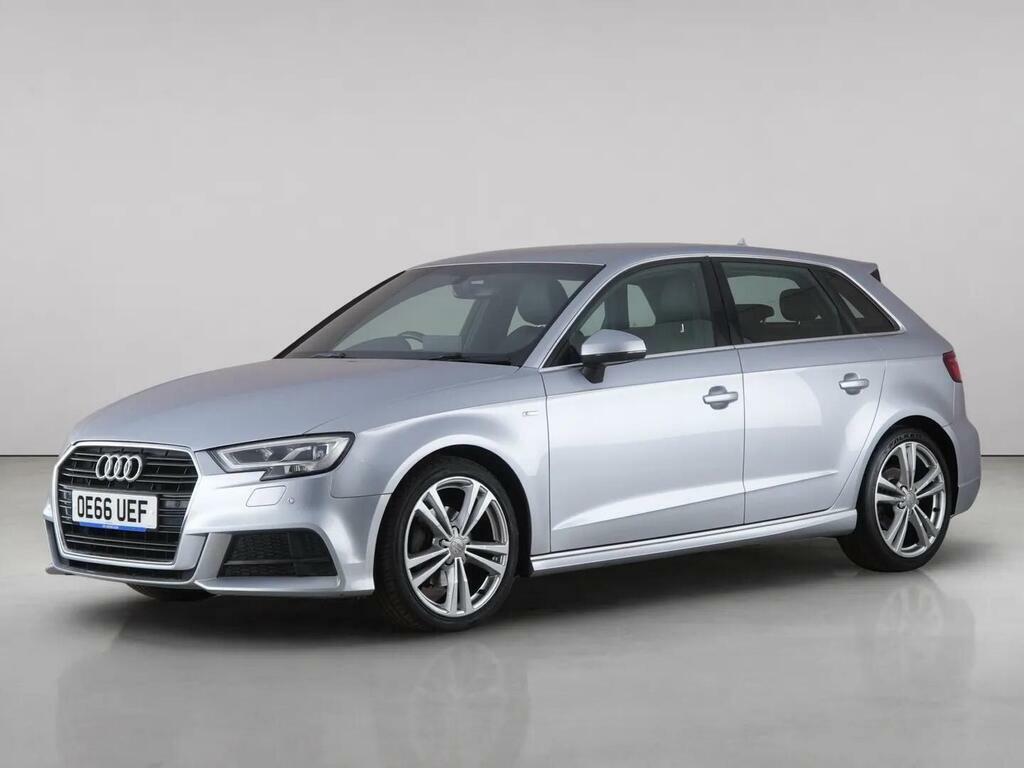 Audi A3 1.4 Tfsi Cod S Line Sportback S Tronic Euro 6 Ss OE66UEF Silver #2