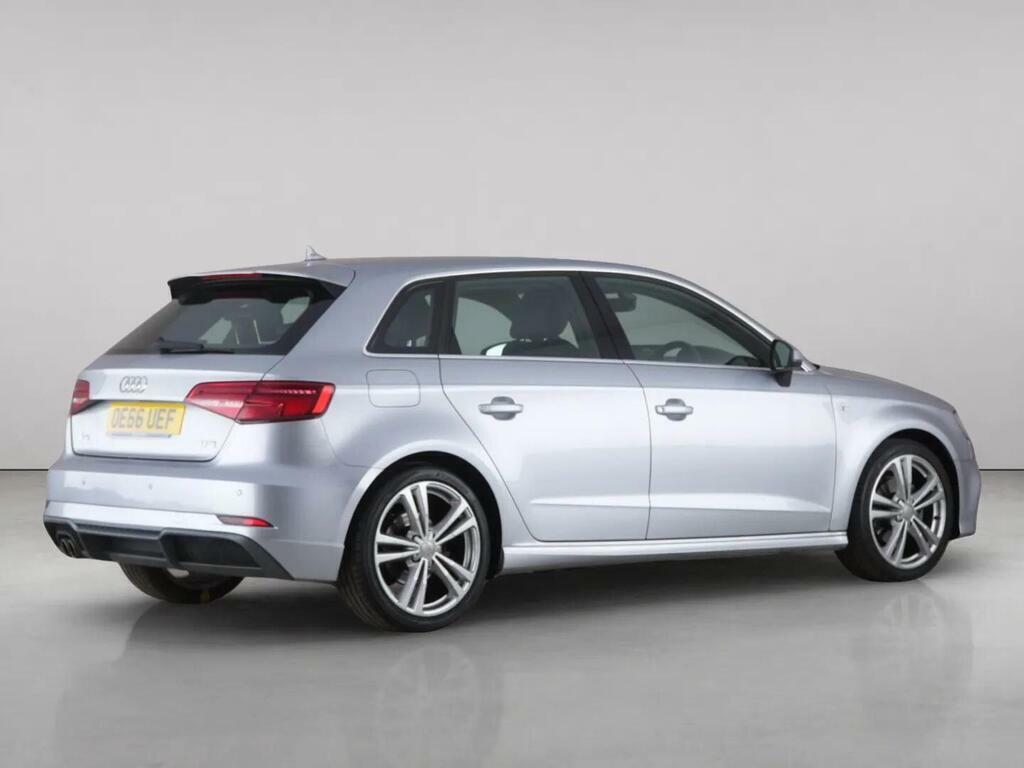 Audi A3 1.4 Tfsi Cod S Line Sportback S Tronic Euro 6 Ss OE66UEF Silver #6