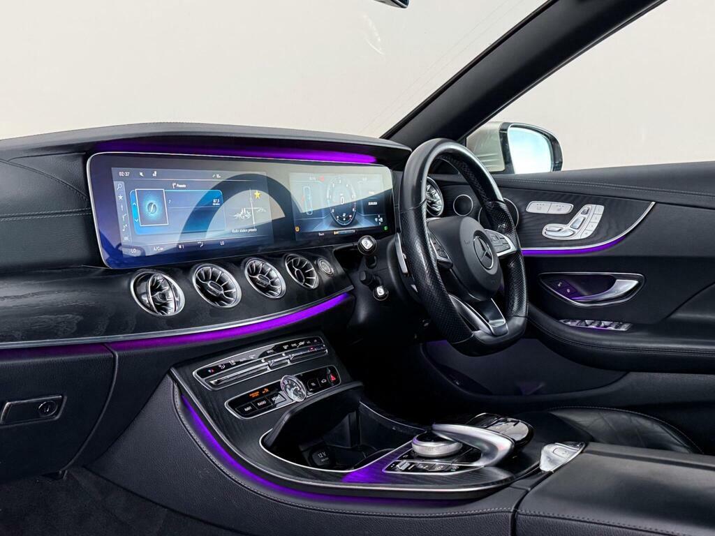 Mercedes-Benz E Class 2.0 E220d Amg Line Premium Cabriolet G-tronic E UO10DAZ Silver #4