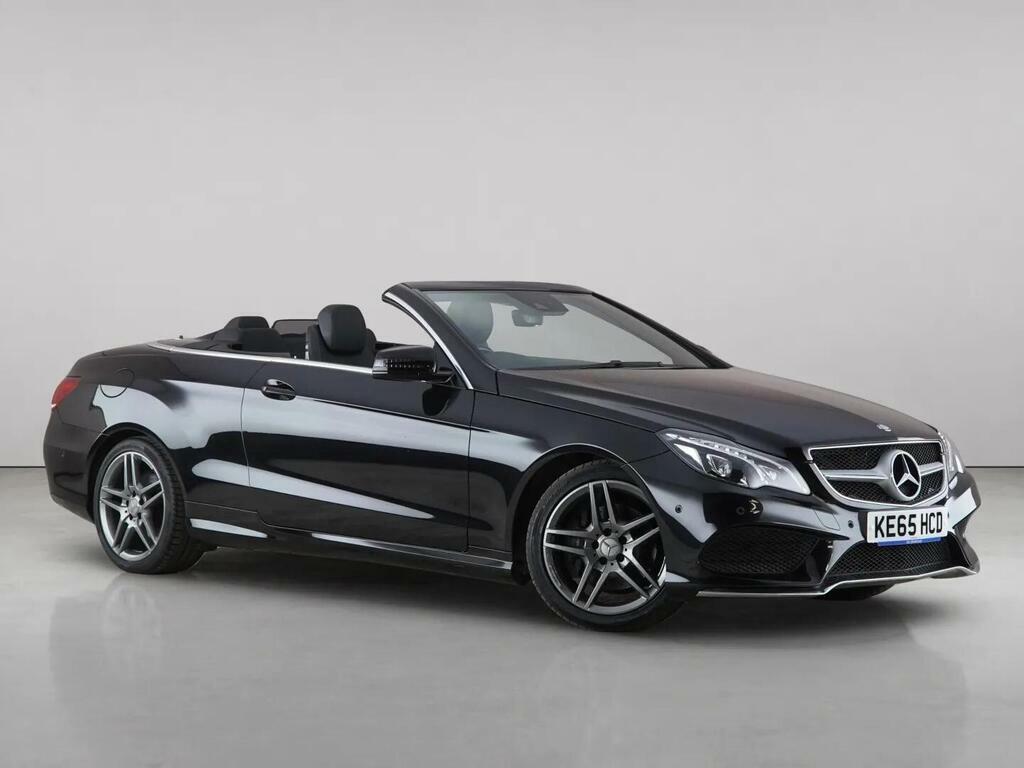 Mercedes-Benz E Class 2.1 E220 Bluetec Amg Line Cabriolet G-tronic Euro Black