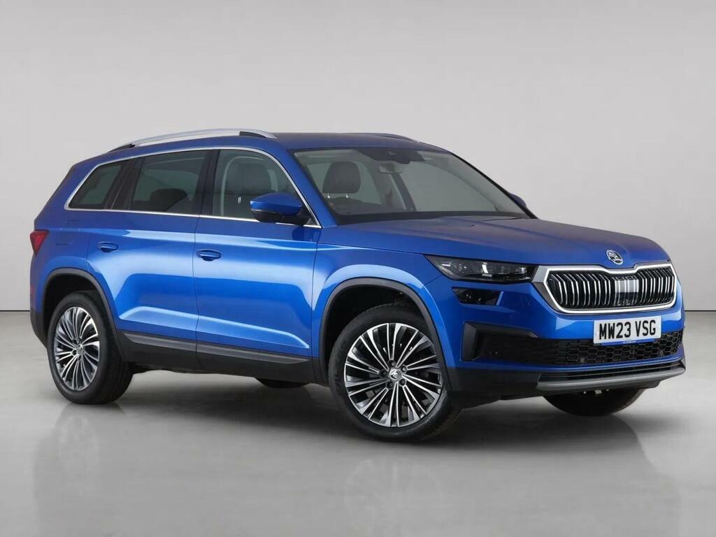 Skoda Kodiaq 1.5 Tsi Act Se L Executive Dsg Euro 6 Ss 7 Blue