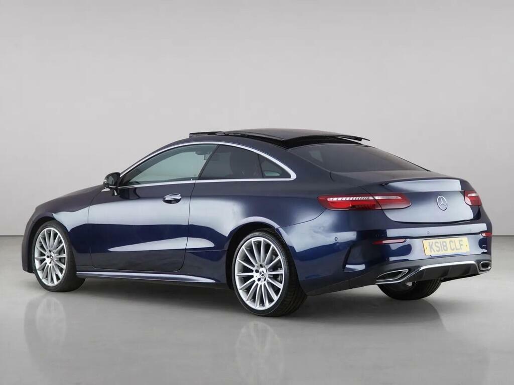 Mercedes-Benz E Class 2.0 E220d Amg Line Premium Coupe G-tr KS18CLF Blue #6