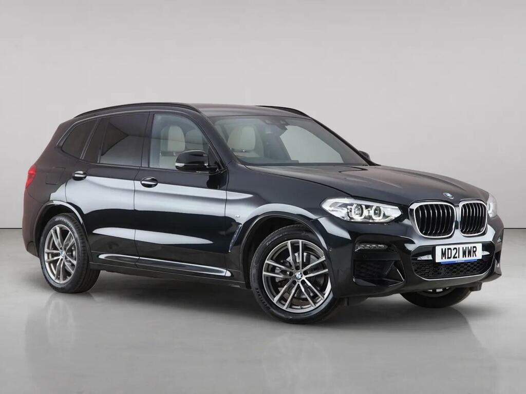 BMW X3 2.0 20D Mht M Sport Suv Hybrid Xdr Black