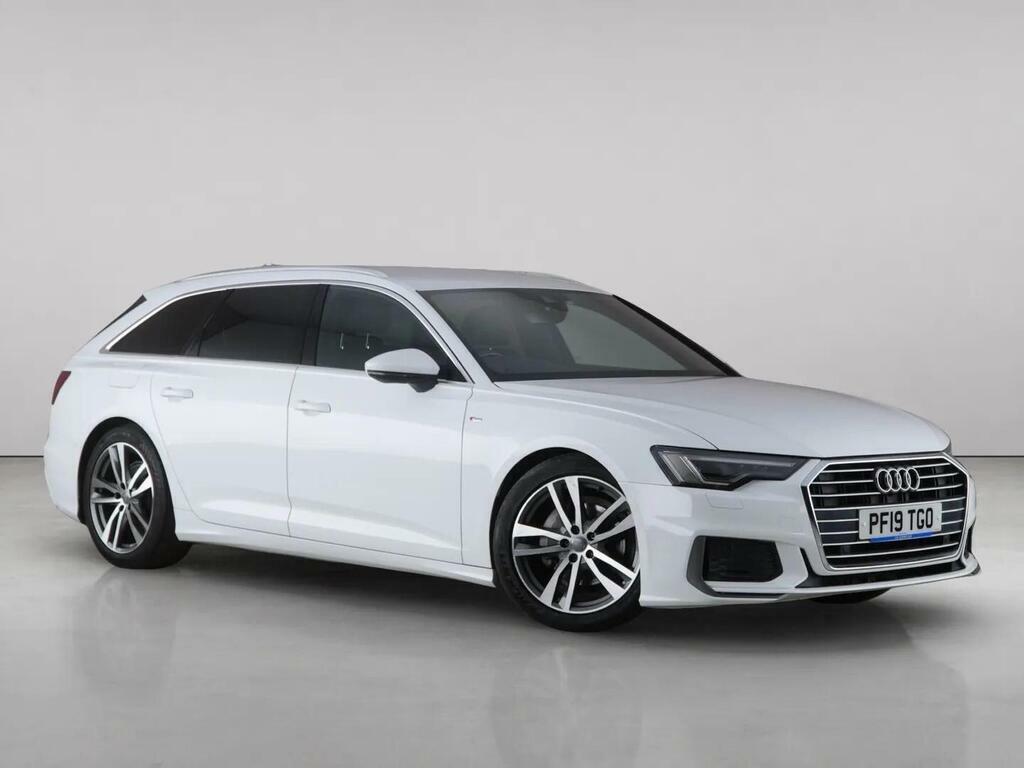 Audi A6 Avant 2.0 Tdi 40 S Line Estate S Tronic Euro White