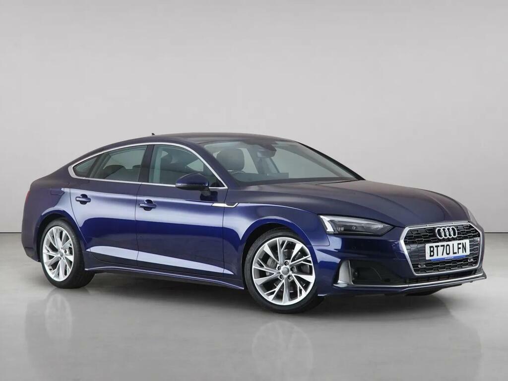 Audi A5 2.0 Tfsi 40 Sport Sportback S Tronic Euro 6 Ss Blue