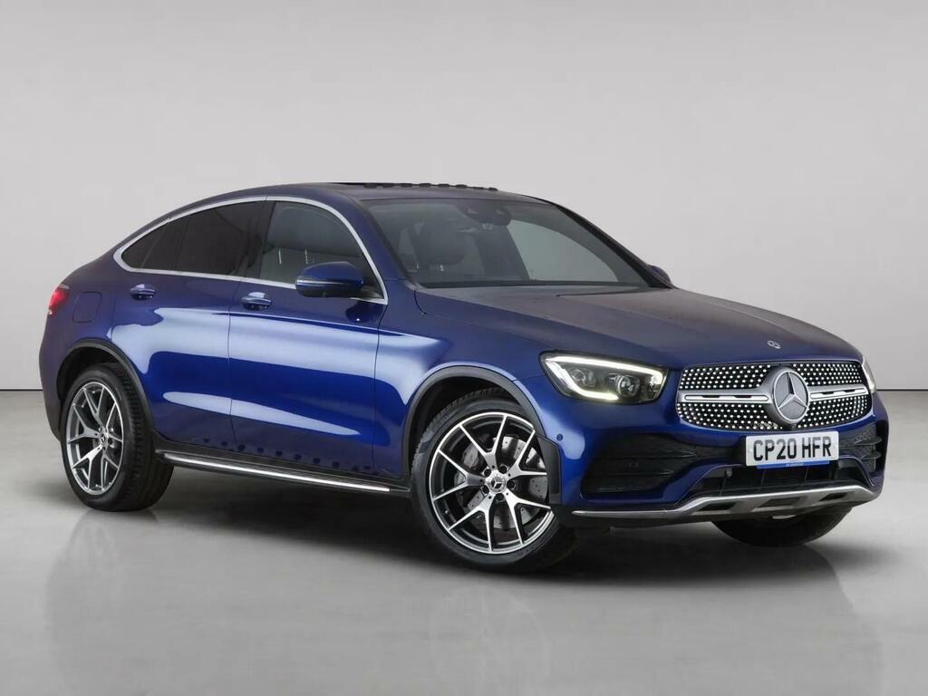 Mercedes-Benz GLC Class 2.0 Glc300d Amg Line Premium Plus Coupe Dies Blue