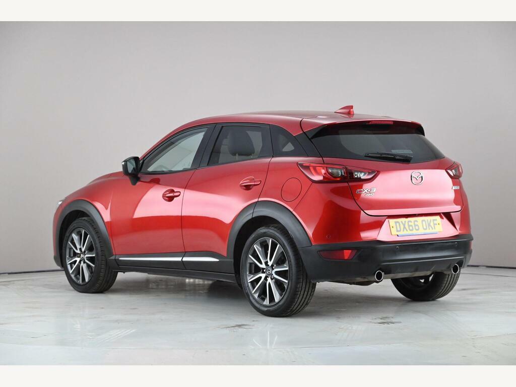 Mazda CX-3 1.5 Skyactiv-d Sport Nav 4Wd Euro 6 Ss DX66OKF Red #4