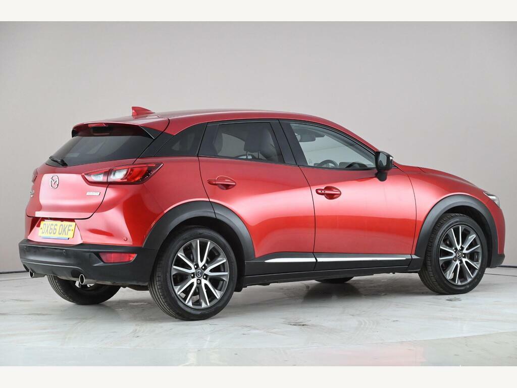 Mazda CX-3 1.5 Skyactiv-d Sport Nav 4Wd Euro 6 Ss DX66OKF Red #3