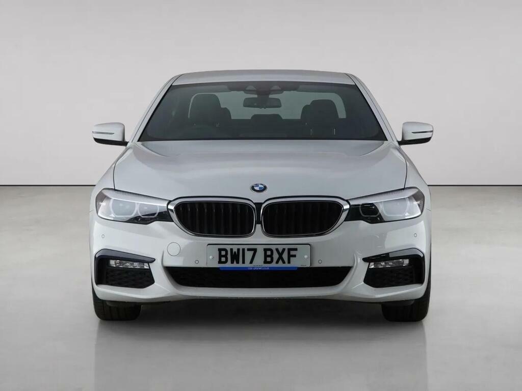 BMW 5 Series 2.0 520D M Sport Saloon Euro 6 S White #4