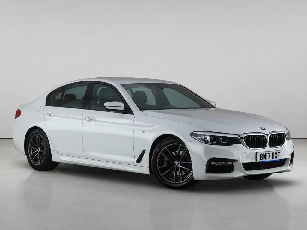 BMW 5 Series 2.0 520D M Sport Saloon Euro 6 S White