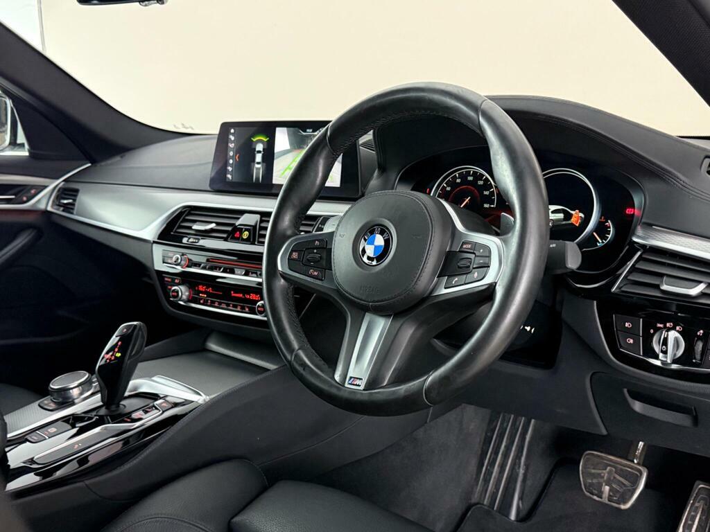 BMW 5 Series 2.0 520D M Sport Saloon Euro 6 S White #3
