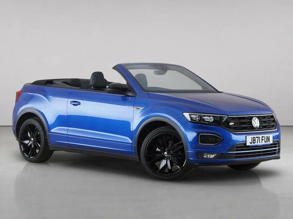 Volkswagen T-Roc 1.5 Tsi Evo R-line Cabriolet Dsg Euro 6 Blue