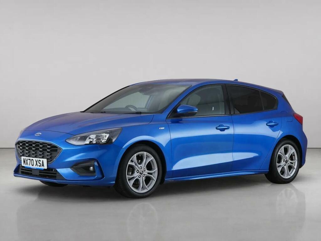 Ford Focus 1.0T Ecoboost Mhev St-line Edition Hatchback P MX70XSA Blue #2