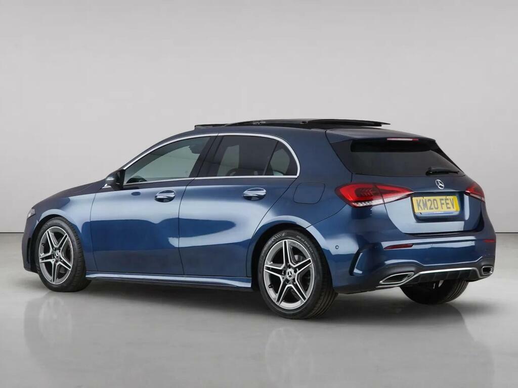 Mercedes-Benz A Class 1.5 A180d Amg Line Premium Plus 2 Hatchback KM20FEV Blue #6