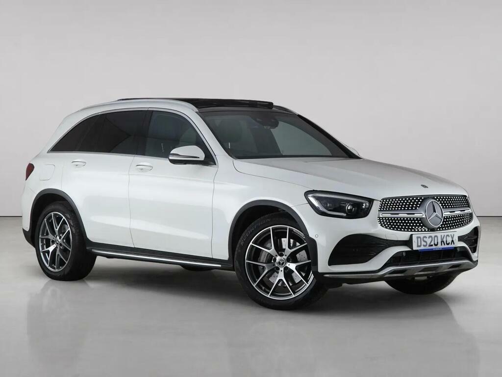 Mercedes-Benz GLC Class 2.0 Glc300 Mhev Amg Line Premium Plus Suv Pe White