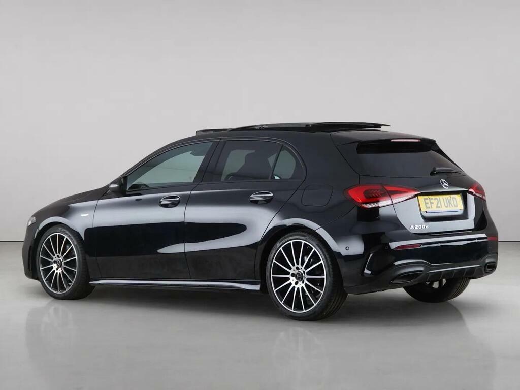 Mercedes-Benz A Class 2.0 A200d Exclusive Edition Hatchback 8 EF21UKD Black #6
